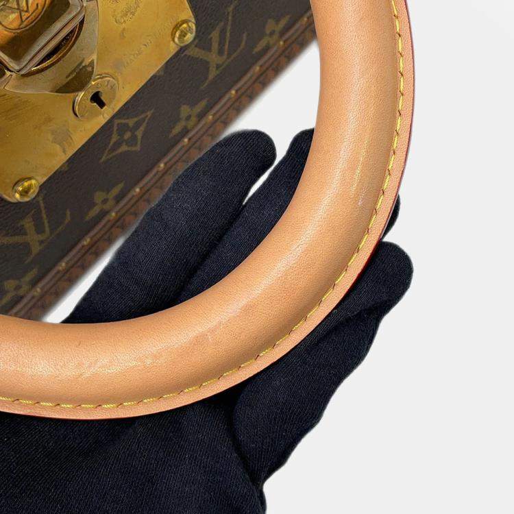 Pre Owned Louis Vuitton Bisten Brown Monogram Size 70