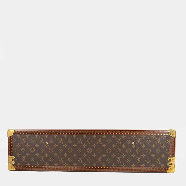 Pre Owned Louis Vuitton Bisten Brown Monogram Size 70