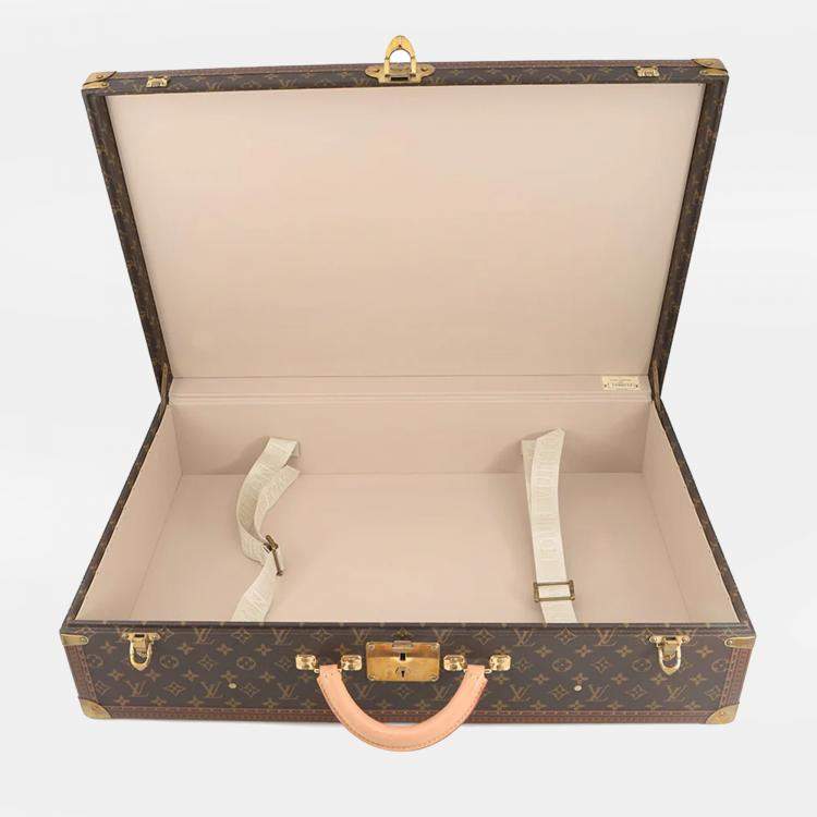 Pre Owned Louis Vuitton Bisten Brown Monogram Size 70