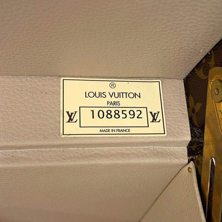 Pre Owned Louis Vuitton Bisten Brown Monogram Size 70