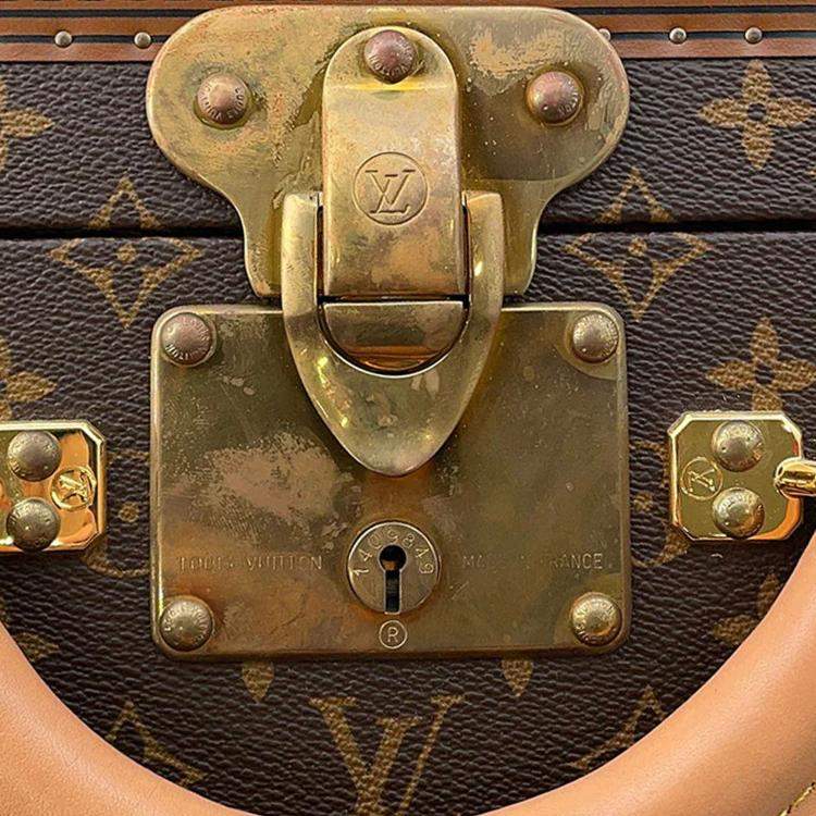 Pre Owned Louis Vuitton Bisten Brown Monogram Size 60