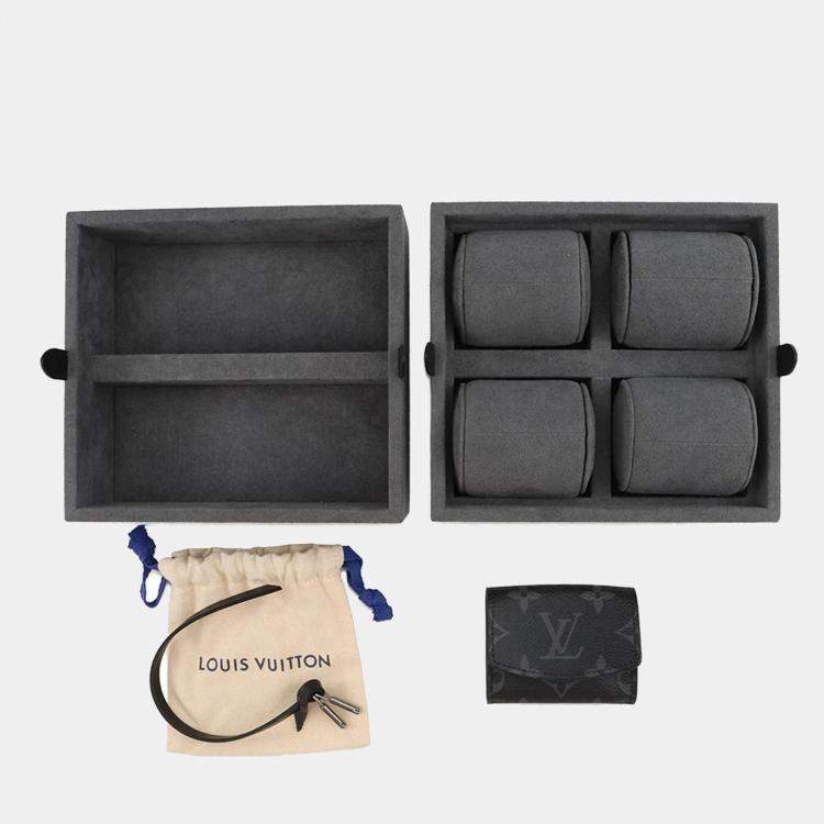 Pre Owned Louis Vuitton Coffret Accessoires Noir Monogram Eclipse