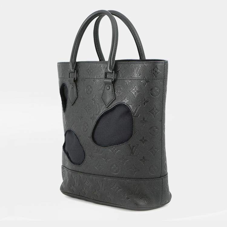 Pre Owned Louis Vuitton With Holes Noir Monogram Empreinte Leather Size Pm