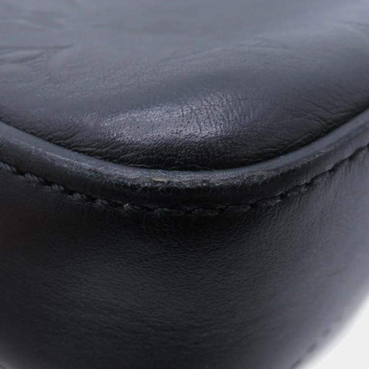 Pre Owned Louis Vuitton Duo Messenger Noir Monogram Shadow