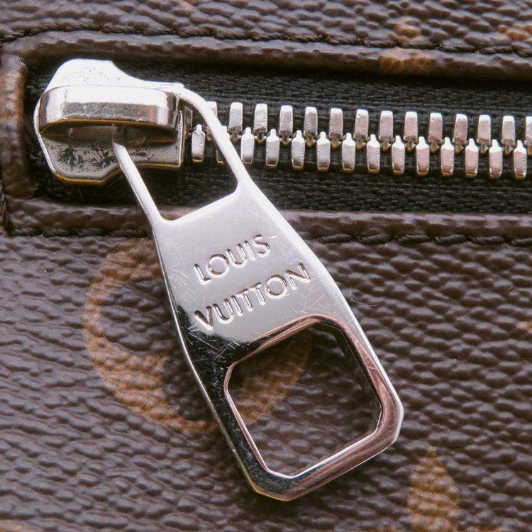 Pre Owned Louis Vuitton Josh Nv Brown/Noir Monogram Macassar Canvas