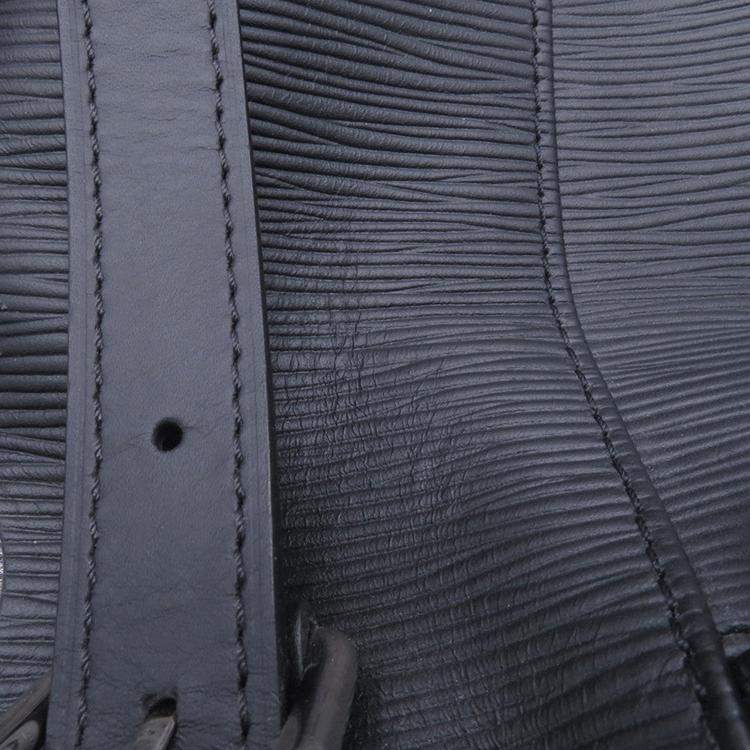 Pre Owned Louis Vuitton Christopher Noir Epi Leather Supreme Size Pm