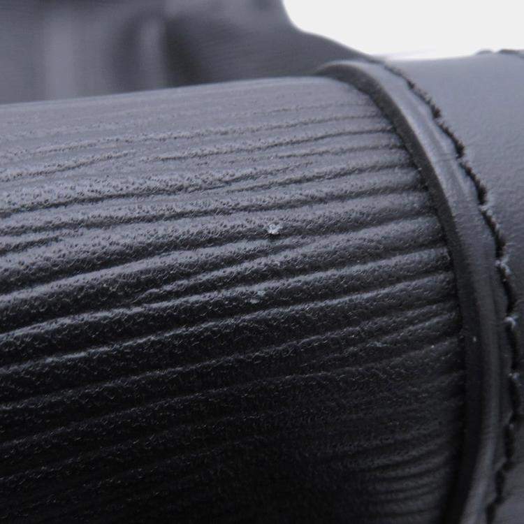 Pre Owned Louis Vuitton Christopher Noir Epi Leather Supreme Size Pm