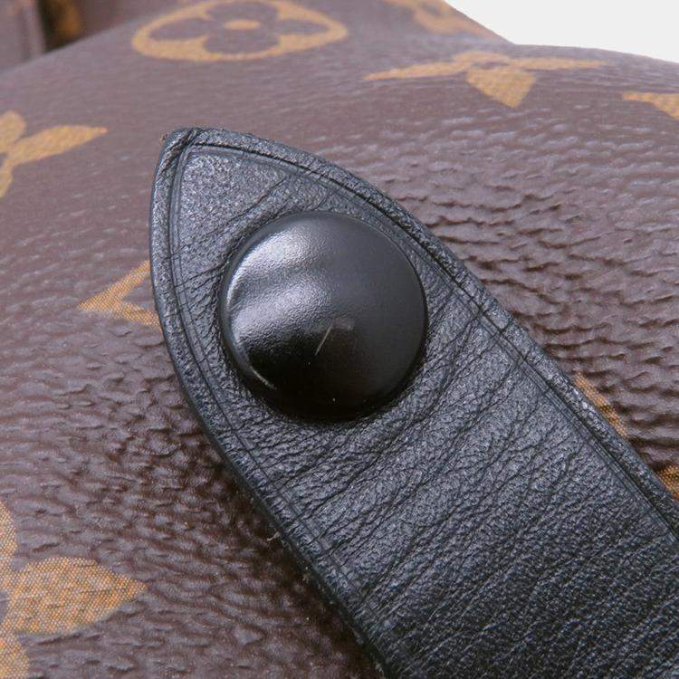 مملوكة مسبقًا Louis Vuitton Christopher Noir Monogram Macassar Canvas Size Mm