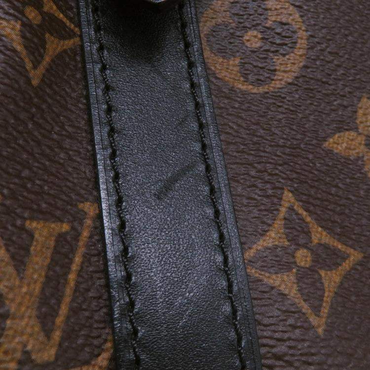 مملوكة مسبقًا Louis Vuitton Christopher Noir Monogram Macassar Canvas Size Mm