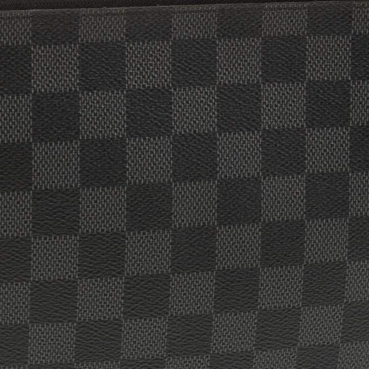 مملوكة مسبقًا Louis Vuitton Damier Graphite Canvas Pochette Jour GM Clutch