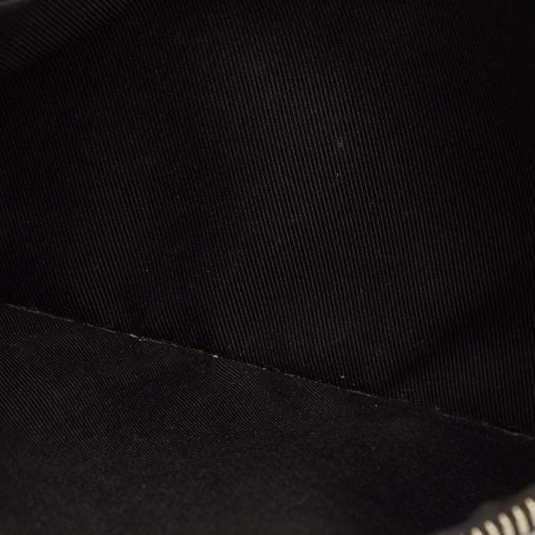 Pre Owned Louis Vuitton Zip Damier Graphite Canvas Pouch