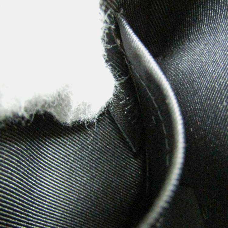 Pre Owned Louis Vuitton Monogram Eclipse Glaze Messenger PM Shoulder Bag Black