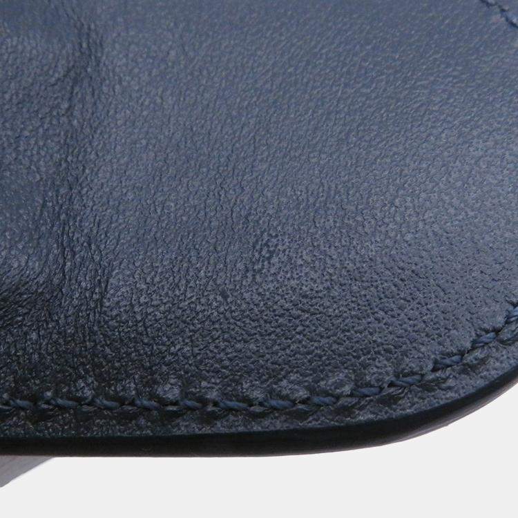 Pre Owned Louis Vuitton Outdoor Pochette Blue/Navy Watercolor Monogram