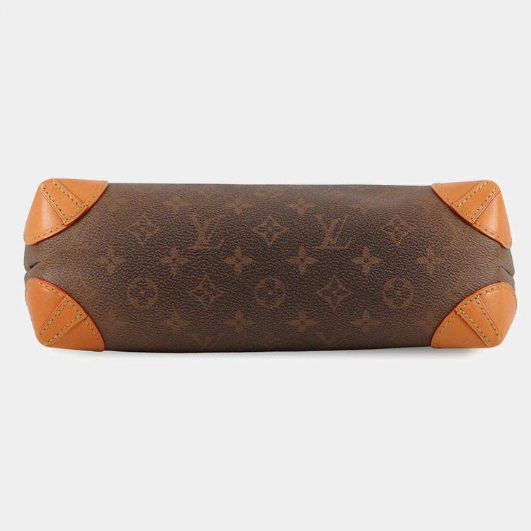 Pre Owned Louis Vuitton Steamer Crossbody Brown Monogram Dust