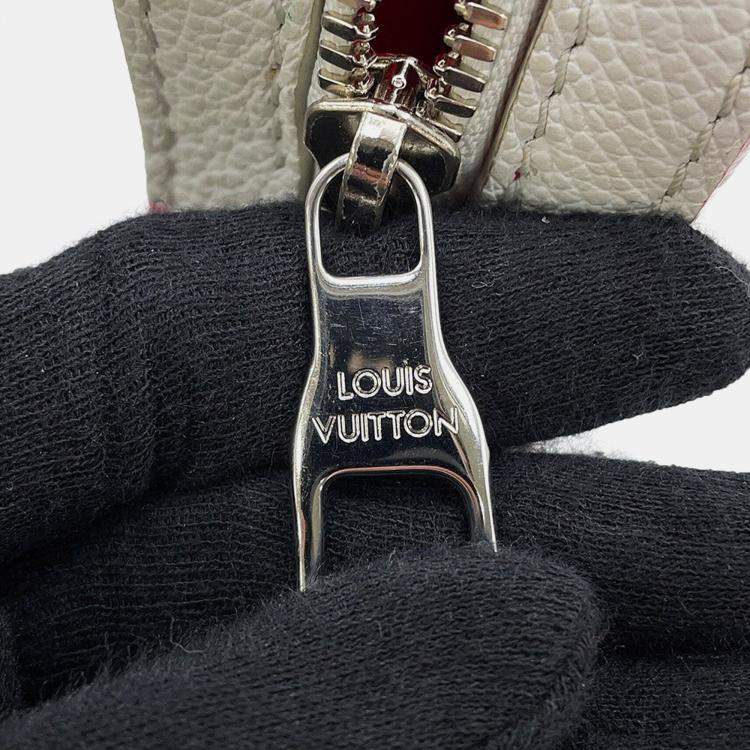 Pre Owned Louis Vuitton Trio Messenger White Damier Giant Spray