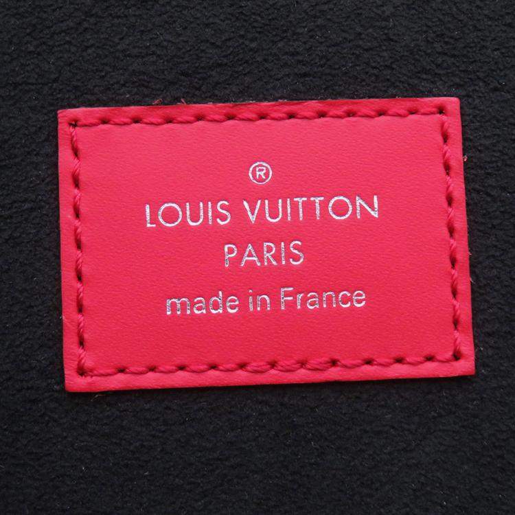 Pre Owned Louis Vuitton Pochette Jour Red/Noir Epi Leather Supreme Size Gm