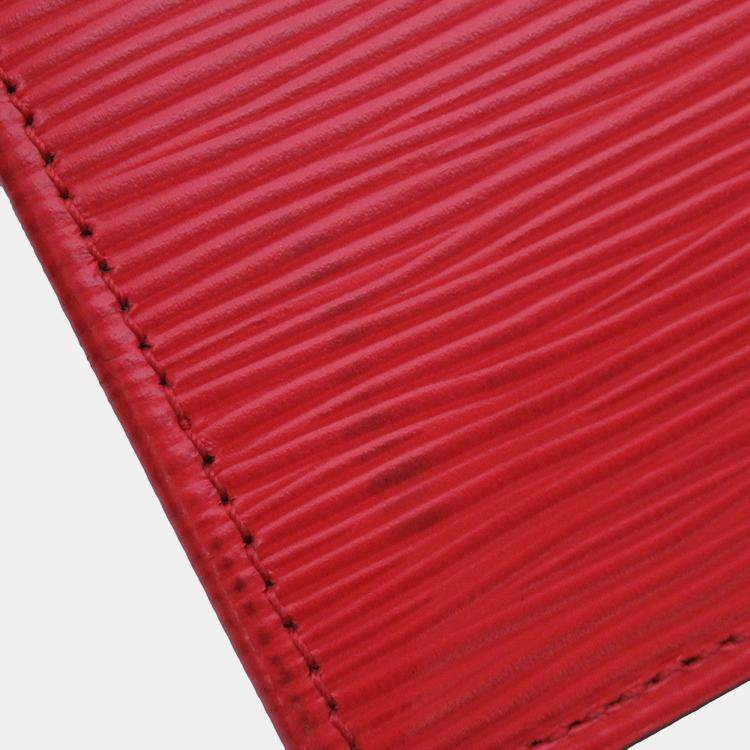 Pre Owned Louis Vuitton Pochette Jour Red/Noir Epi Leather Supreme Size Gm