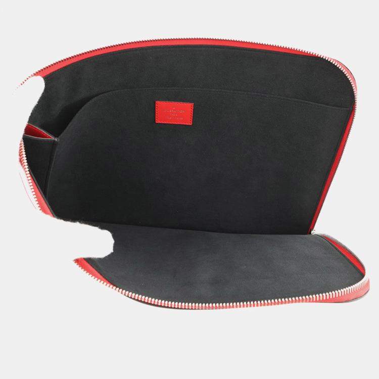 Pre Owned Louis Vuitton Pochette Jour Red/Noir Epi Leather Supreme Size Gm