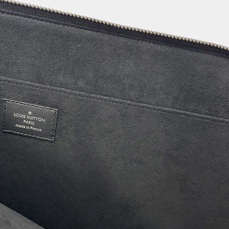 Pre Owned Louis Vuitton Pochette Jour Noir Epi Leather Supreme Size Gm