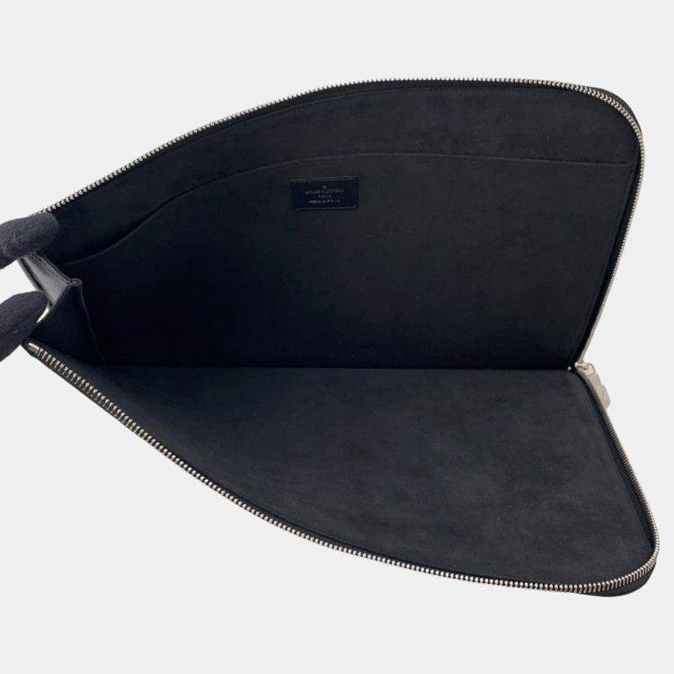 Pre Owned Louis Vuitton Pochette Jour Noir Epi Leather Supreme Size Gm