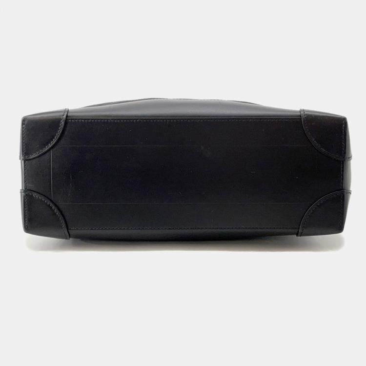 Pre Owned Louis Vuitton Steamer Noir Monogram Taurillon Size Pm