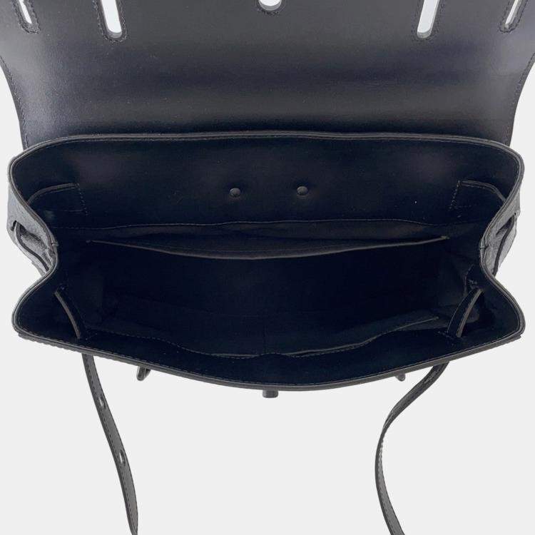 Pre Owned Louis Vuitton Steamer Noir Monogram Taurillon Size Pm