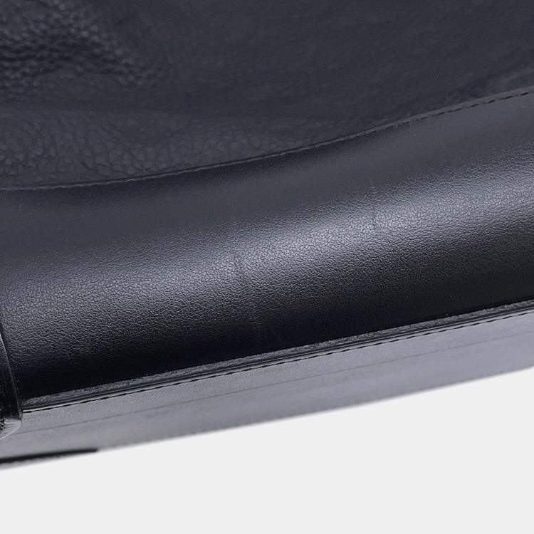 Pre Owned Louis Vuitton Steamer Noir Monogram Taurillon Size Pm