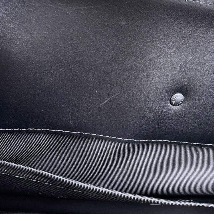 Pre Owned Louis Vuitton Steamer Noir Monogram Taurillon Size Pm