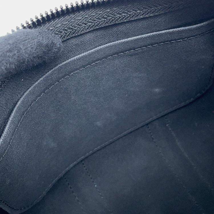 مملوكة مسبقًا Louis Vuitton Keepall Bandouliere Turquoise/Noir Monogram Eclipse Reverse Size 25