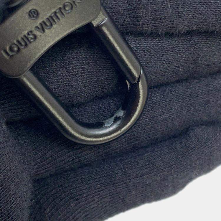 مملوكة مسبقًا Louis Vuitton Keepall Bandouliere Turquoise/Noir Monogram Eclipse Reverse Size 25