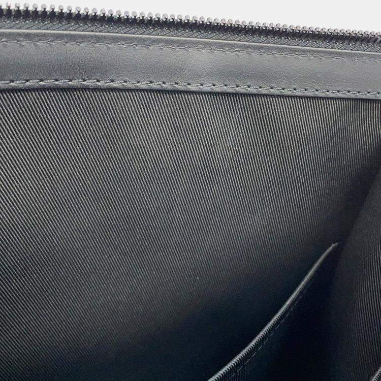 مملوكة مسبقًا Louis Vuitton Sac Plat Black Monogram Taurillon