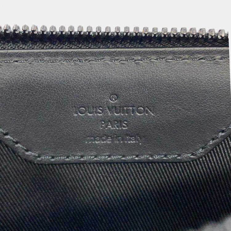 مملوكة مسبقًا Louis Vuitton Sac Plat Black Monogram Taurillon