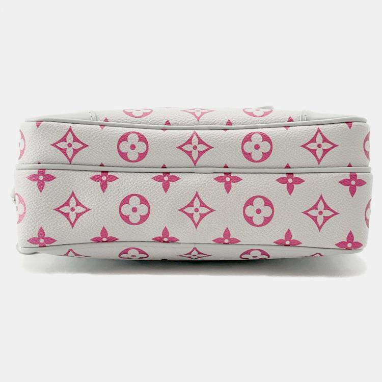 Pre Owned Louis Vuitton Nile Light Gray/Multicolor Monogram Iridescent