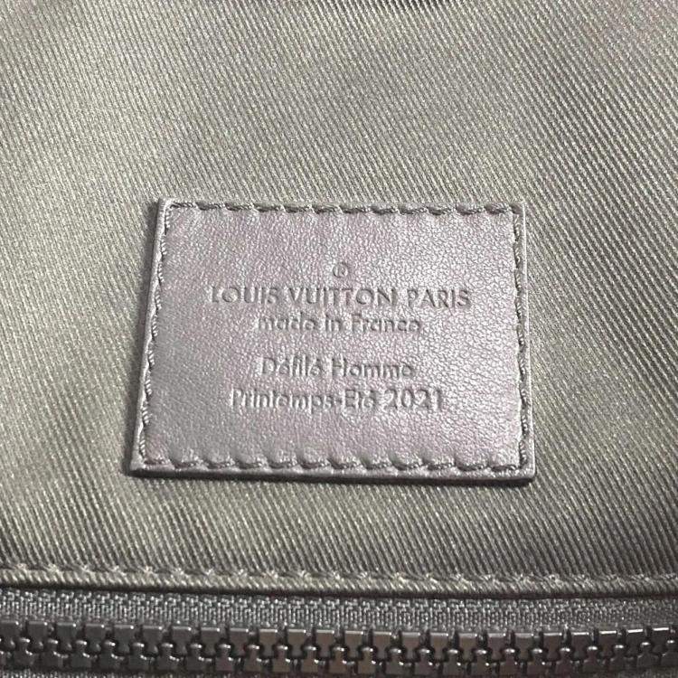 Pre Owned Louis Vuitton Monogram Lv Friend Virgil Abloh Christopher Pm Backpack Brown