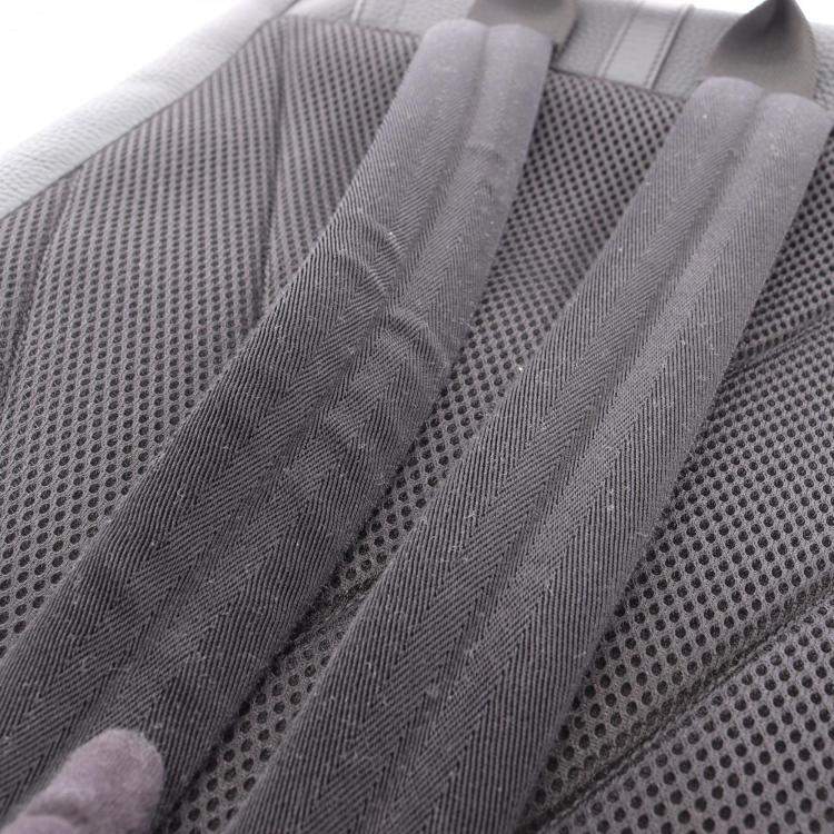 Pre Owned Louis Vuitton Christopher Slim Backpack Leather Black