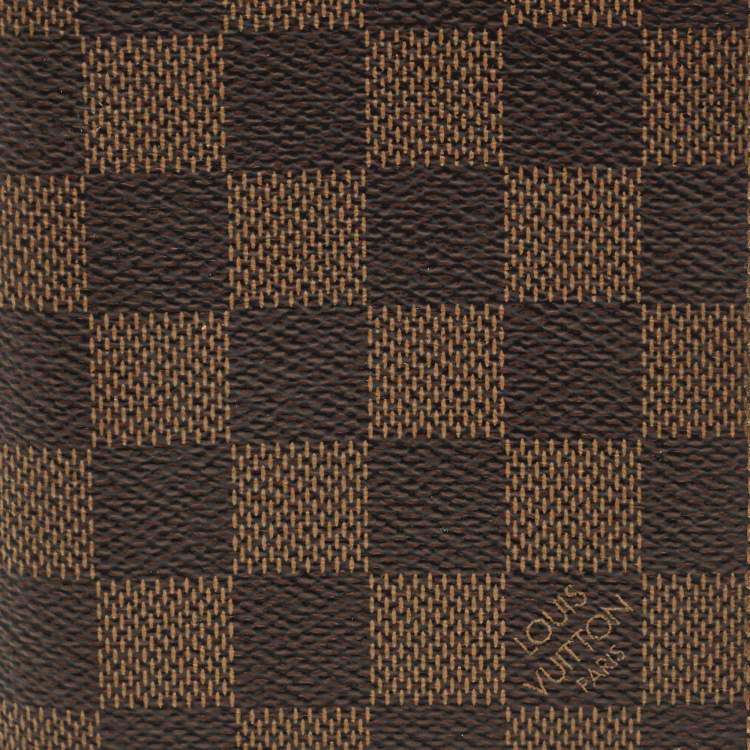 مملوكة مسبقًا Louis Vuitton Brazza Damier Ebene Canvas Wallet