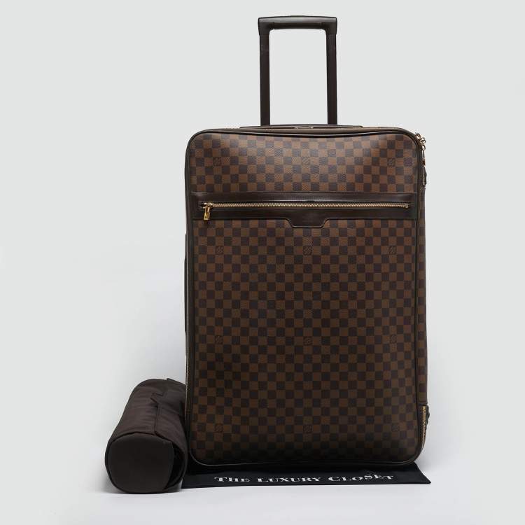 Pre Owned حقيبة سفر لوي فيتون بيغاس 65 قماش دامييه إيبيين