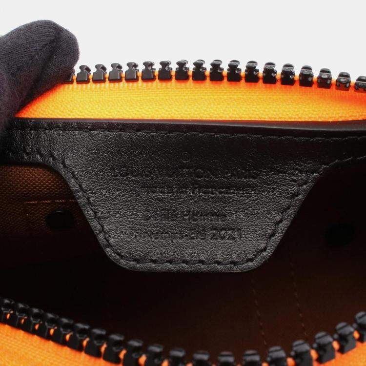 Pre Owned Louis Vuitton Keepall Xs Monogram Lv Friend Monkey Handbag Pvc-Coated Canvas And Leather Brown/Multicolor