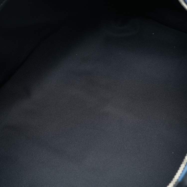 Pre Owned Louis Vuitton Keepall Bandouliere 50 Blue Damier Graphite Pixel Canvas Duffel Bag