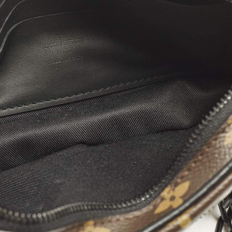 Pre Owned Louis Vuitton Solar Ray Black Monogram Canvas Pochette Bag