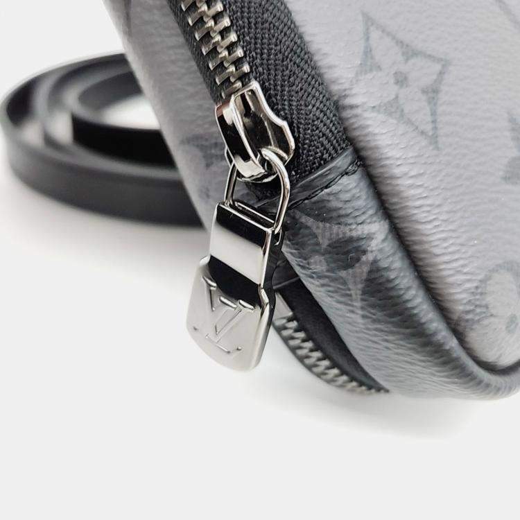 Pre Owned Louis Vuitton Multicolor Coated Canvas Double Phone Pouch 