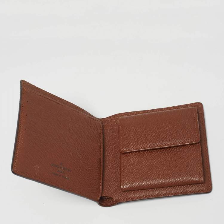 Pre Owned Louis Vuitton Marco Monogram Canvas Wallet