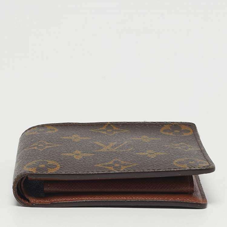 Pre Owned Louis Vuitton Marco Monogram Canvas Wallet