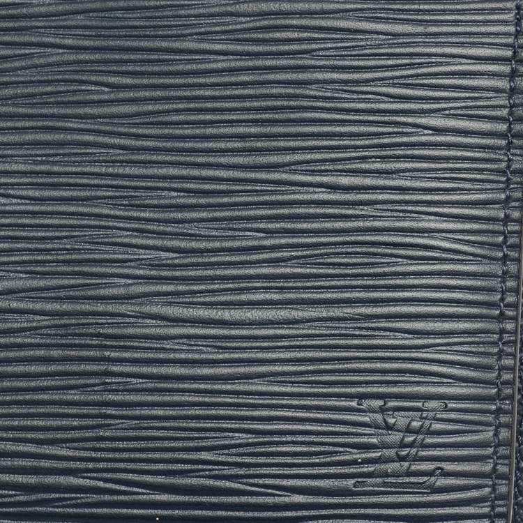 مملوكة مسبقًا Louis Vuitton Multiple Bleu Marine Epi Leather Bifold Wallet