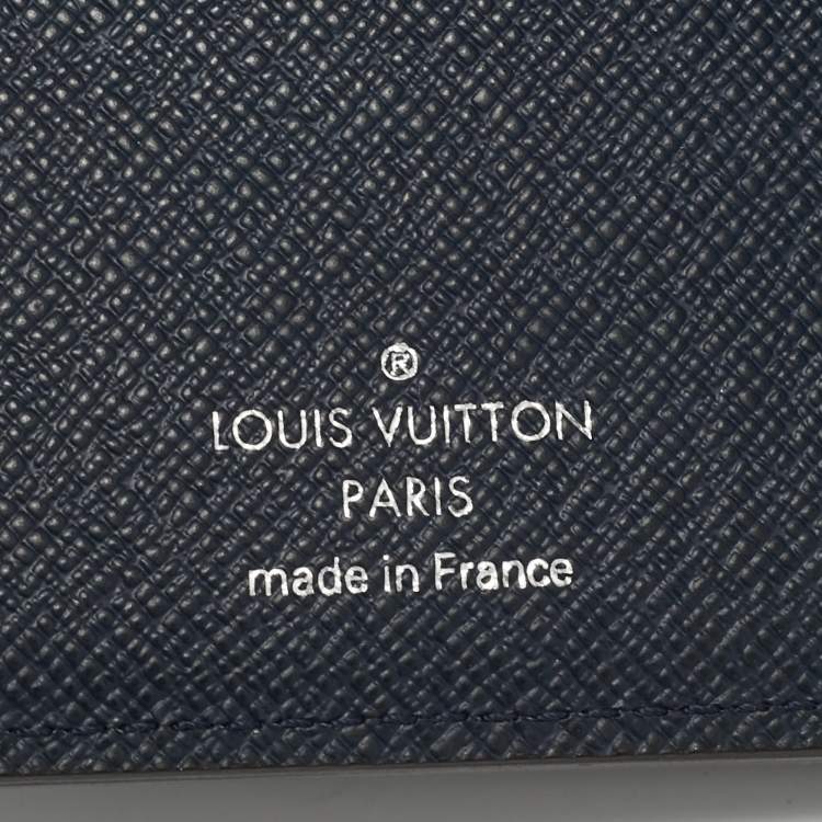 مملوكة مسبقًا Louis Vuitton Multiple Bleu Marine Epi Leather Bifold Wallet