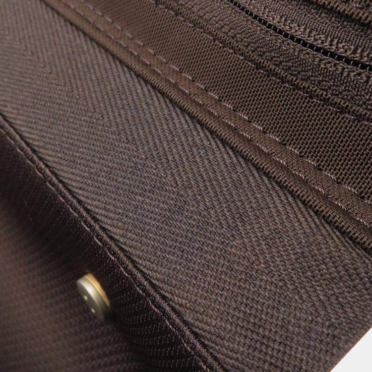 Pre Owned Louis Vuitton Horizon Silver Monogram Titanium Size 55