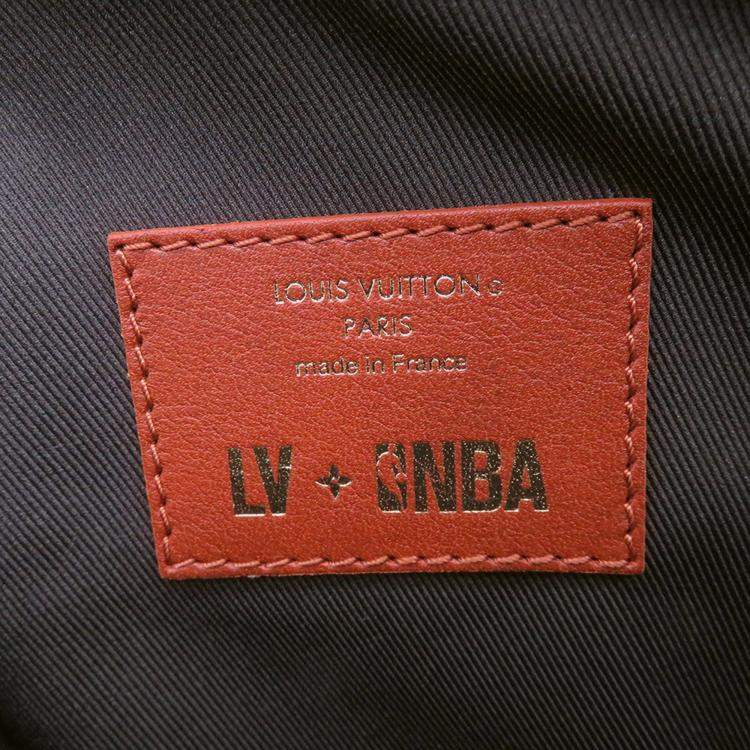 Pre Owned Louis Vuitton Handle Soft Trunk Brown Monogram NBA Collaboration