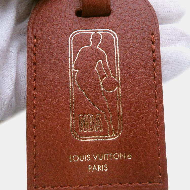 Pre Owned Louis Vuitton Handle Soft Trunk Brown Monogram NBA Collaboration