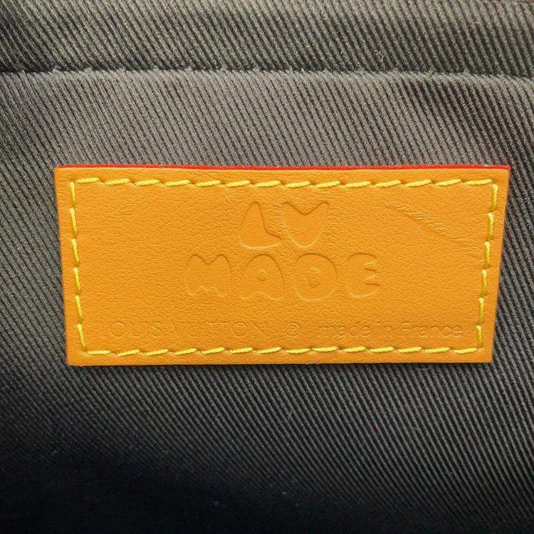 Pre Owned حقيبة لوي فويتون تريو مسنجر بني مونوغرام شريط " لو" مربع