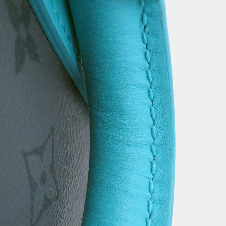 مملوكة مسبقًا حقيبة لويس فيتون كييبول باندولير فيروزي/نوير مونوجرام إكليبس ريفيرس حجم خمسة وعشرون